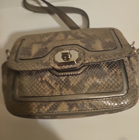 Coach Cambell Me Iridescent Python  Crossbody Bag F24849 –Rare& Stunning - Picture 8 of 16